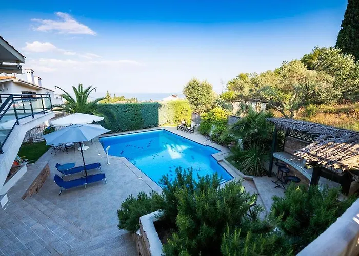 Hébergement de vacances Pool Sea View Close To The Kavala